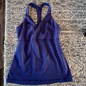 Lululemon tank size 6 purple